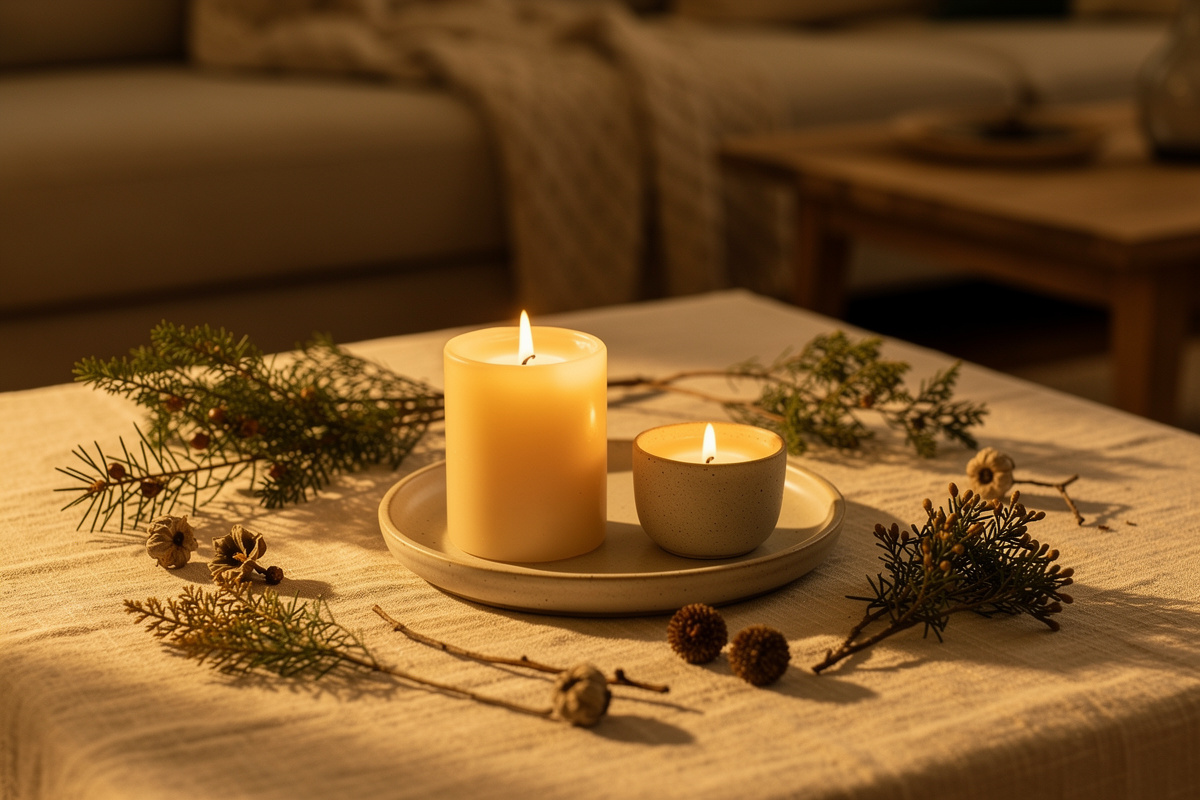 Designing a Living Room with Fragrance: How Scent Anchors Interior Stillness — Claudi's boutique fragrance studio, Mossel Bay