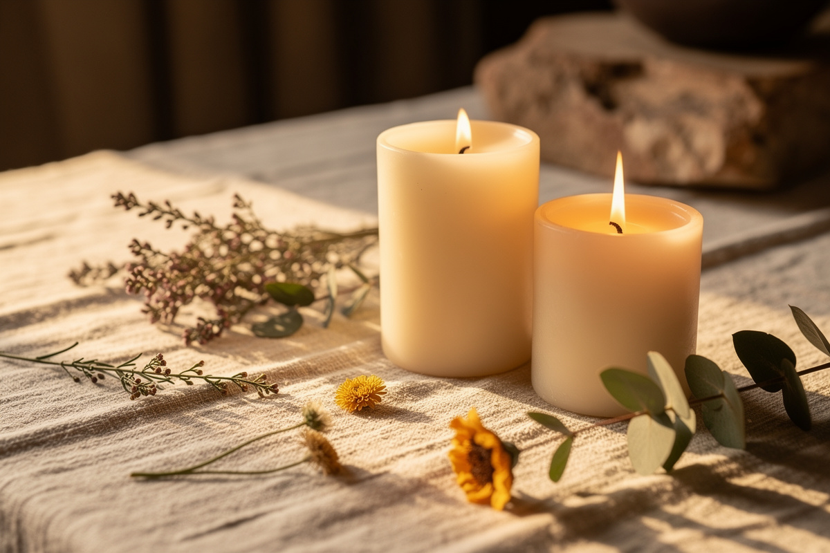 Soy vs Paraffin: Why Candle Material Changes How Fragrance Performs — Claudi's boutique fragrance studio, Mossel Bay